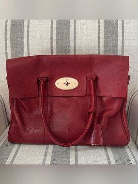 Mulberry Bayswater In Poppy Red